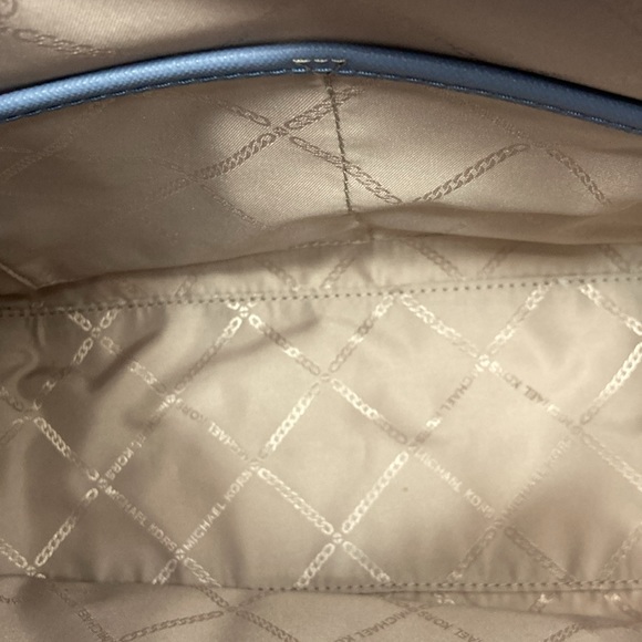 Michael Michael Kors Eva Small Tote In Chambray Blue NEW WITH TAGS - Picture 10 of 10